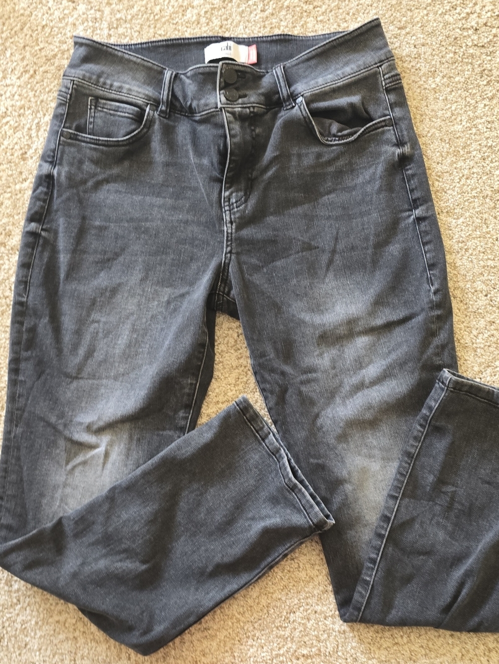 CAbi Cinch Straight Jeans